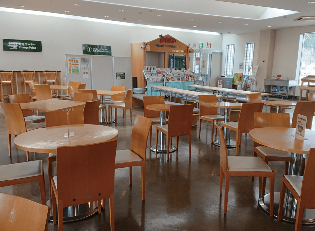 無料休憩コーナー