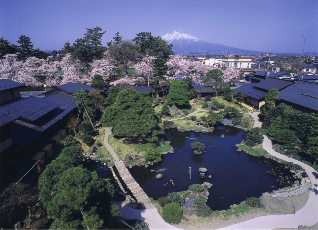 大石武学流庭園 揚亀園