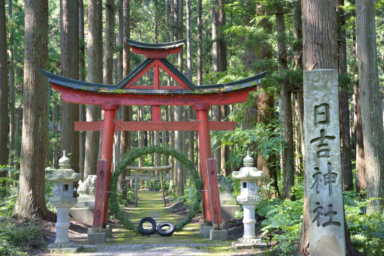 山王坊遺跡・日吉神社