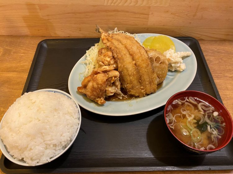 津軽揚げ定食