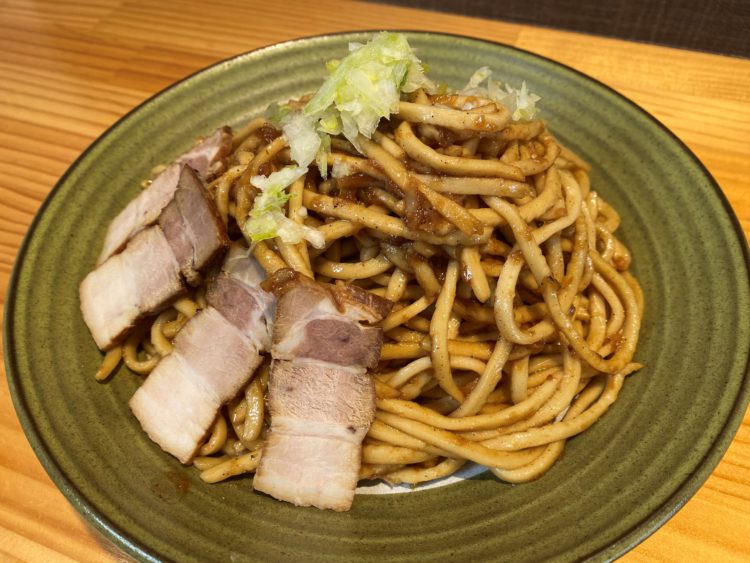 煮干醤油焼きそば大