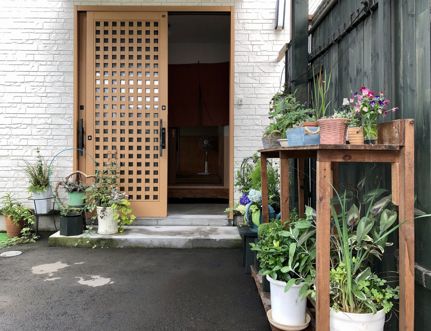 Green Note店内入り口