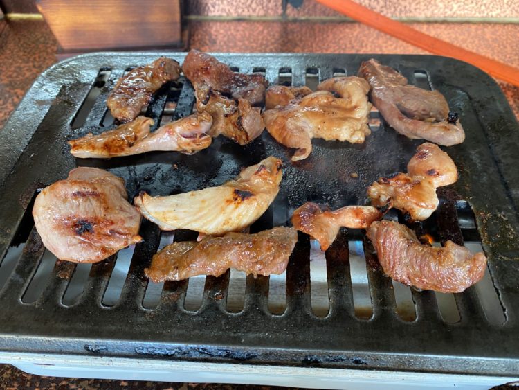 ロースターで焼くお肉がうまい　その２