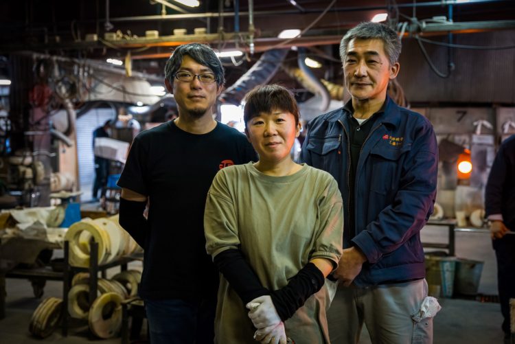 左から神さん、舘山さん、工藤さん