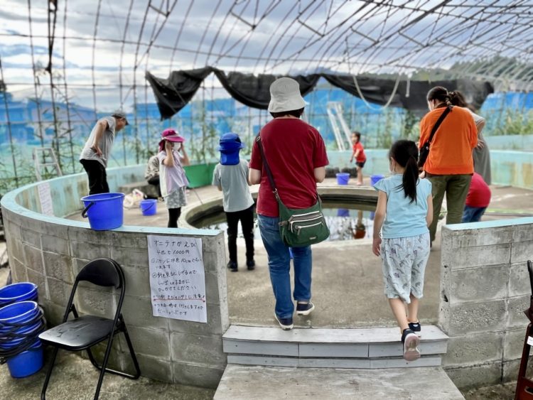 家族連れにも人気。