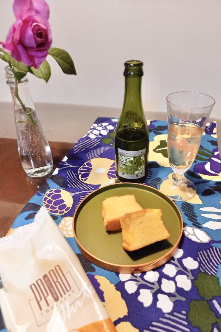 アオモリシードル スパークリング ドライ　×　ポロショコラ ホワイト