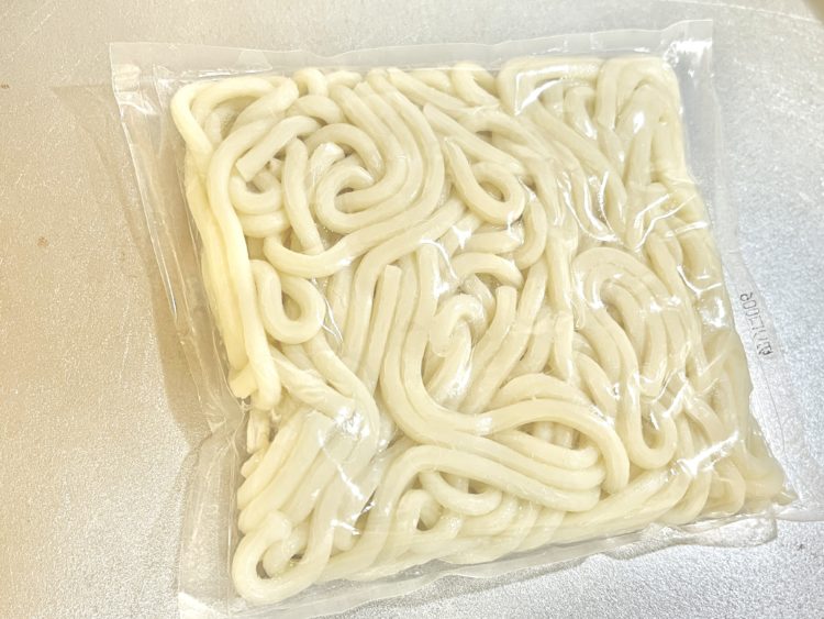 コシのある麺です