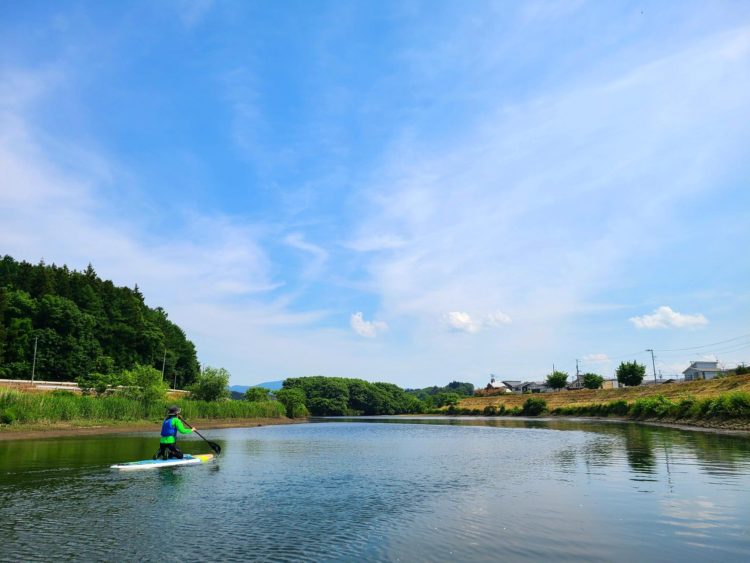 新井田川SUP